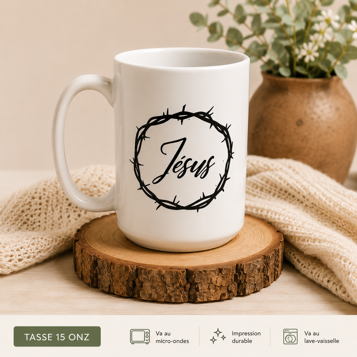 Jesus Mug 15 oz